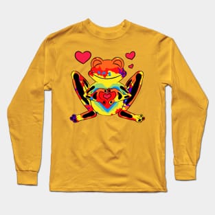 Lovey Frog Long Sleeve T-Shirt